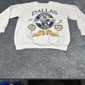 Vintage 1993 Dallas Cowboys Glory Days Crewneck Sweatshirt USA Size L NFL